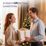 Blankozy™ Heated Wearable Blanket — With Foot Pockets